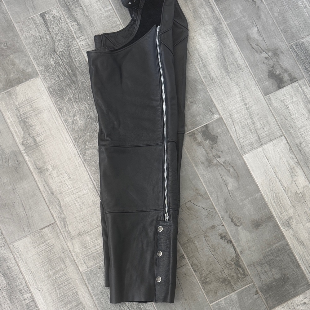 Harley-Davidson Black Leather Pants - Picture 5 of 5